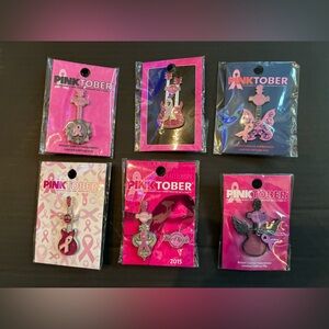 Hard Rock Cafe Pink and Black Guitar Picks Set